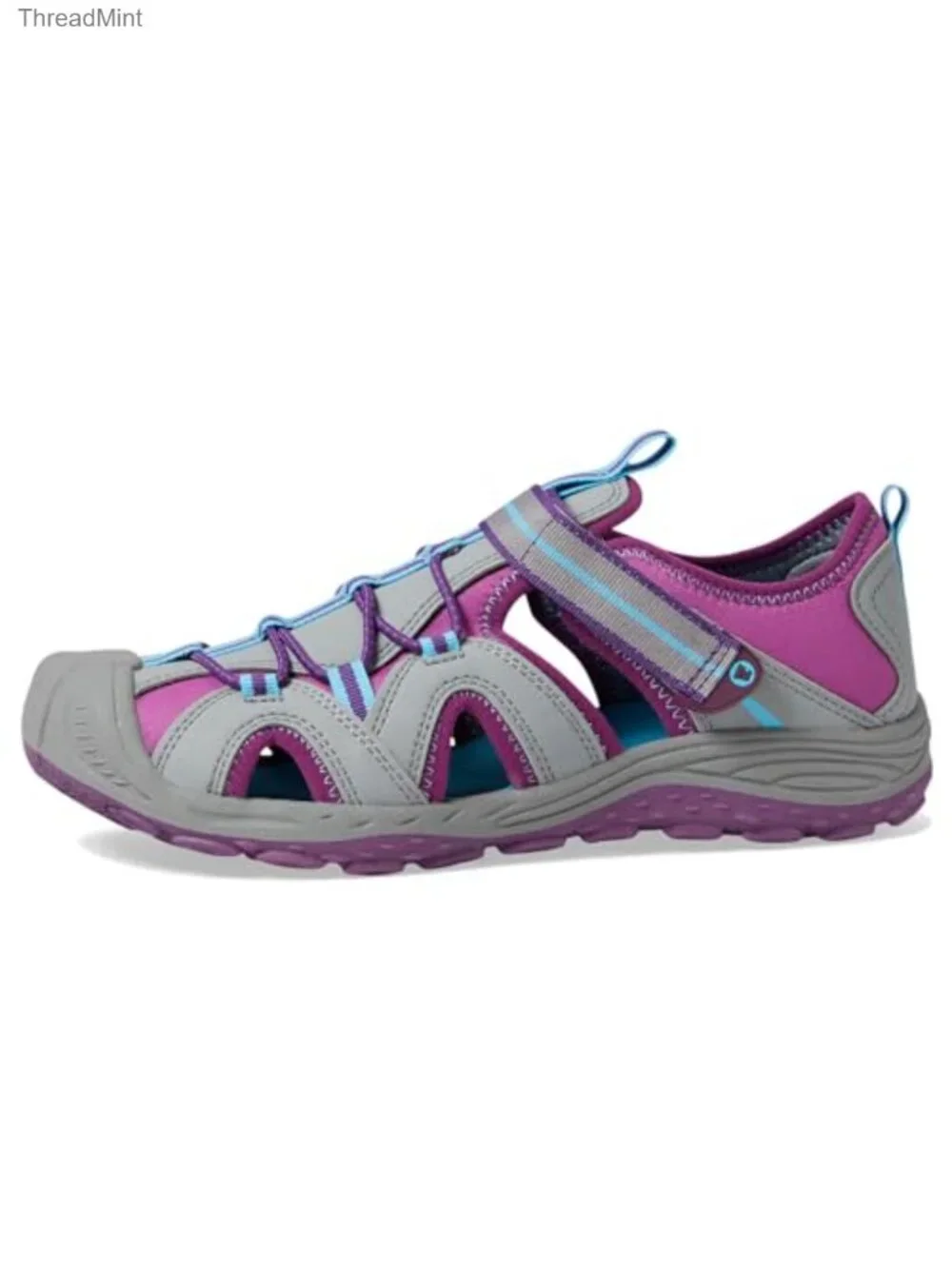 Kids Merrell Hydro 2 Water Repellent Athletic Sandals Hook & Loop Closure